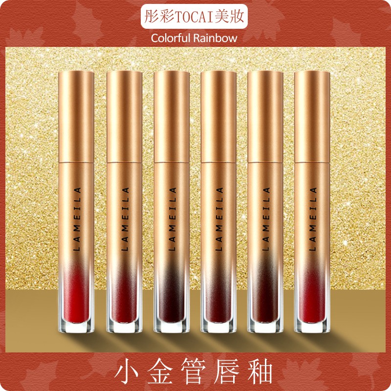 (hàng Mới Về) Son Kem Lì Mềm Mịn Như Nhung Nhiều Màu Sắc Lựa Chọn