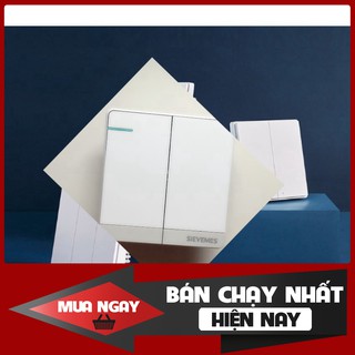 công tắc điện-Công tắc đôi 2 chiều loại xịn pvc chống cháy toàn thân,khung thép chắc chắn siêu chất lượng trắng ko viền