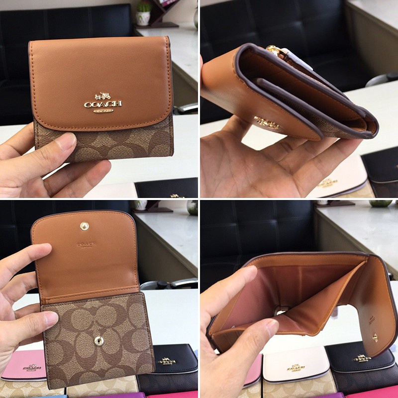 Ví nữ Coach / F87589 / Ví nữ / Ví nữ / Hộp đựng thẻ / Ví gấp