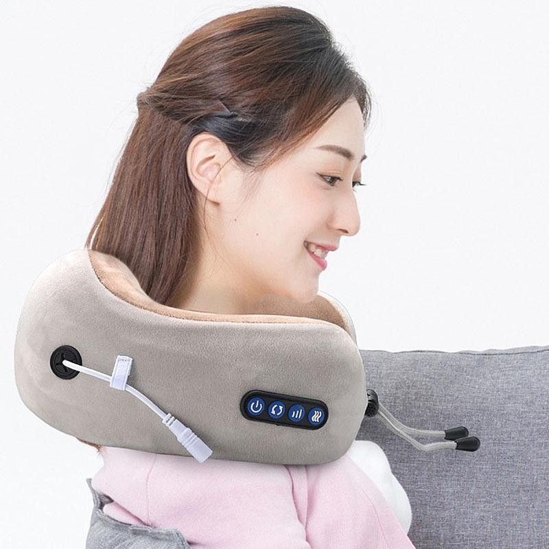 Gối Massage Vòng Cổ U 360 đa năng - Gối chữ U Mát Xa Vùng Cổ Vai Gáy - Shop CEC