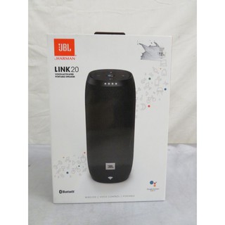 Loa thông minh JBL LINK 20 (Đen) Hỗ trợ Google Assistant (Trung tâm điều khiền nhà thông minh)