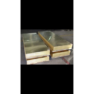 Đồng tấm lá vàng dày 0.4mmx600x500 mm