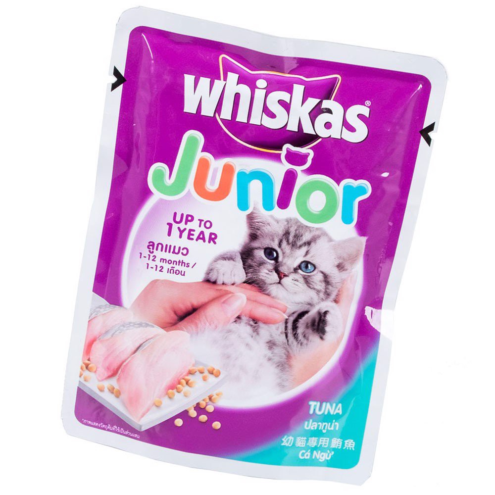 Thức ăn cho mèo con Whiskas [thùng 24 gói]