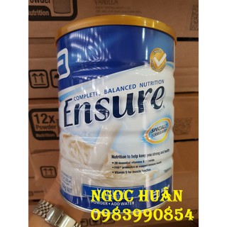 Sữa Bột Ensure Hương Vani Của Úc Giàu Dinh Dưỡng _ ngochuan _ngochuan