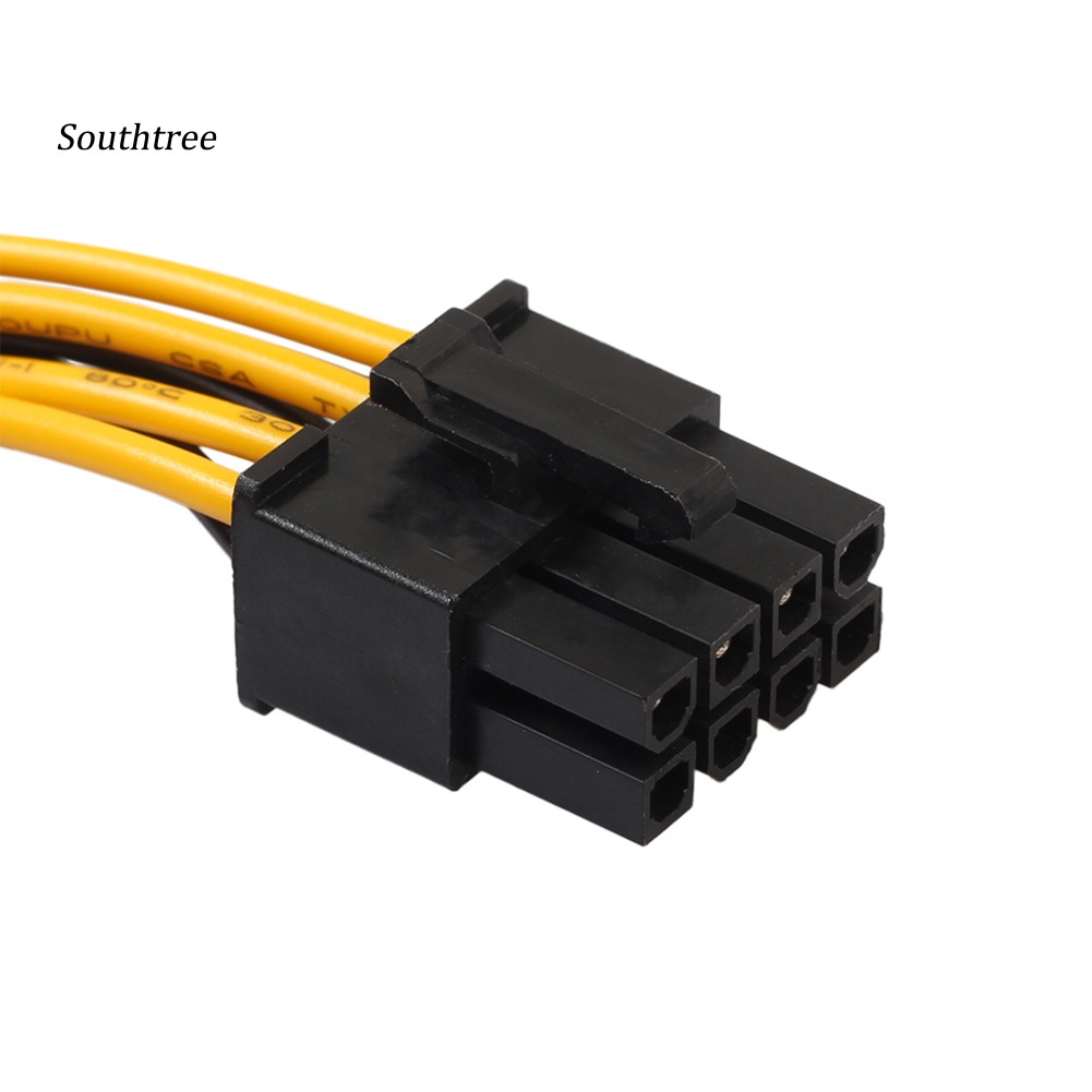 (Hàng Có Sẵn) Dây Cáp Card Đồ Họa 15pin Sata Sang Pci-E 8pin