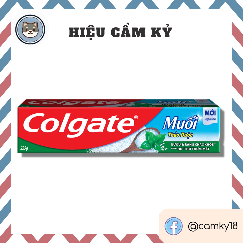 Kem đánh răng Colgate muối thảo dược 225g / tuýp