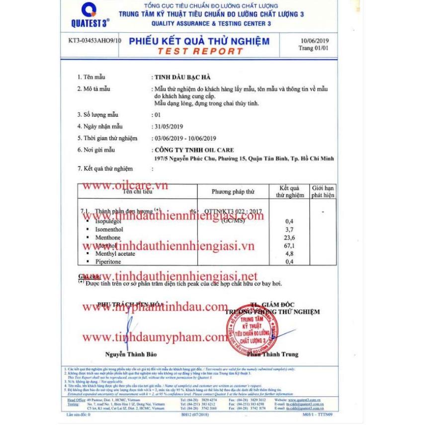 Tinh dầu Trầm Hương Thơm Phòng10ml