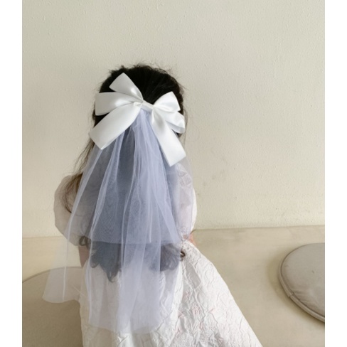 Kẹp Tóc Phối Voan Tiệm Thêu Việt Dành Cho Nữ