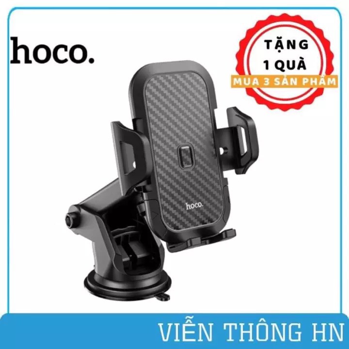 Giá đỡ điện thoại trên xe ô tô Hoco cb76 - kẹp điện thoại cao cấp trên xe hơi  - VIENTHONGHN