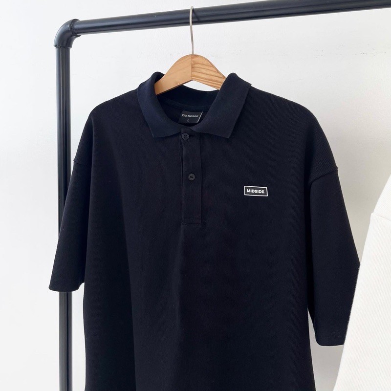 ÁO BASIC POLO SS2 ( đen & kem ) | BigBuy360 - bigbuy360.vn