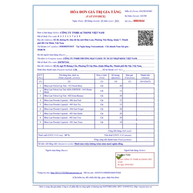 Son kem lì Bbia Last Velvet Lip Tint màu 02 đến 25