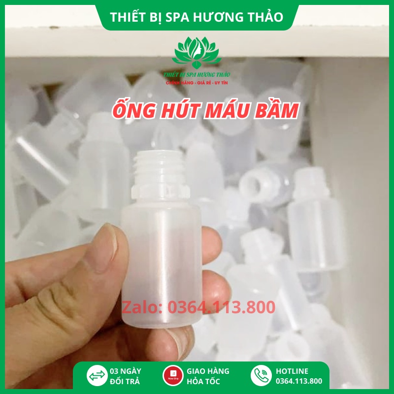 Ống hút máu bầm 5ml, hút mụn mủ, viêm cho spa bich 100 ống
