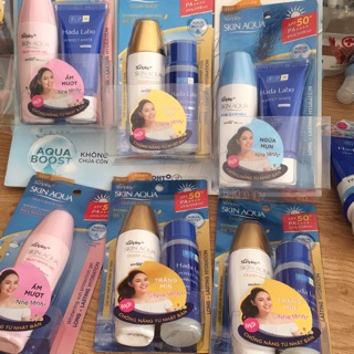 Kem chống nắng sunplay skinaqua các loại