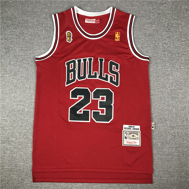Áo Bóng Rổ Thêu Số 23 Michael Jordan Phong Cách Retro