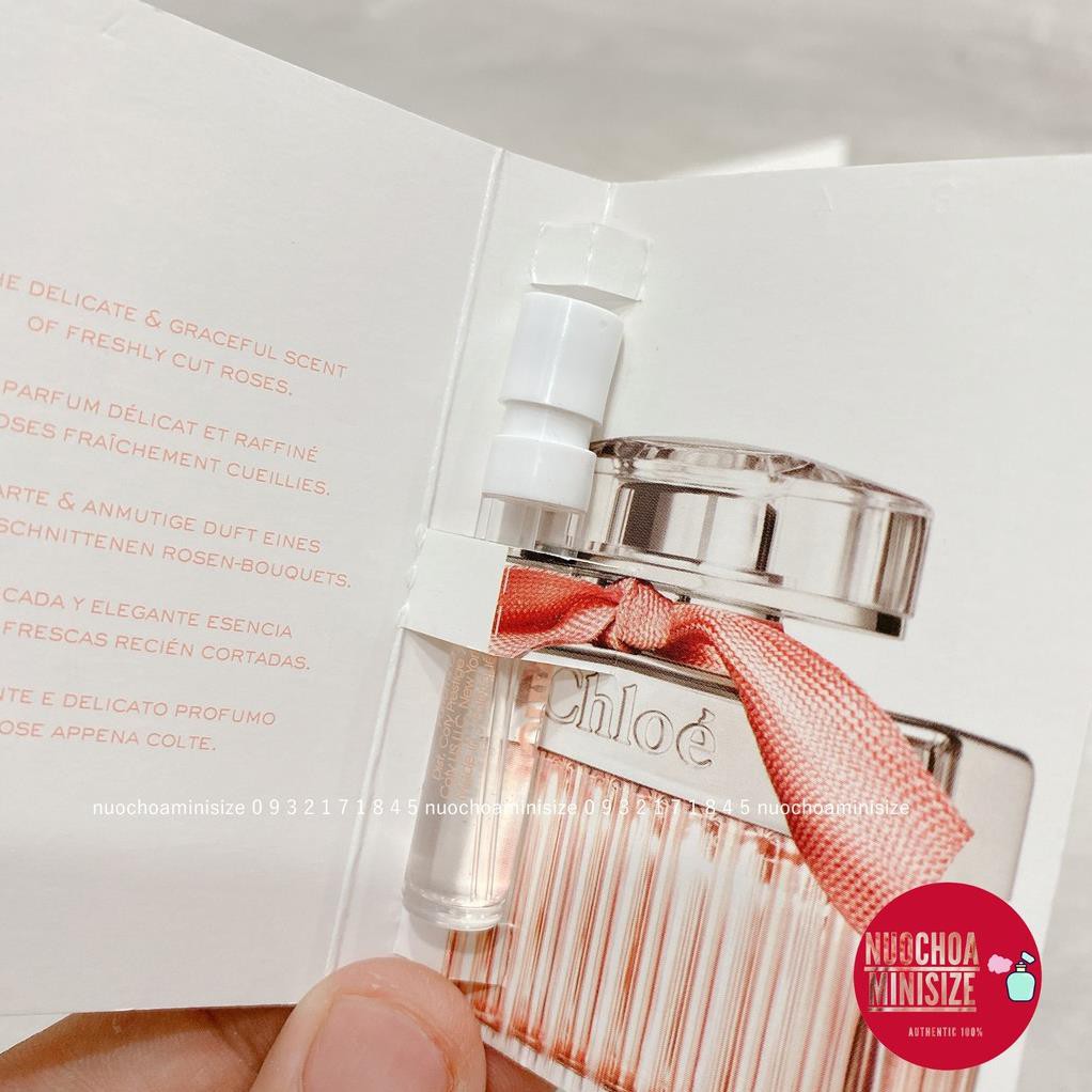 ❤ Vial Nước Hoa Mini Chloe Nomade - Chloé Rose - Love Story - Absolu - EDP 1.2ml 4ml