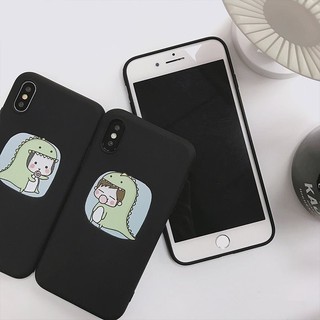 ⚡ ỐP IPHONE ⚡ KHỦNG LONG XANH CHIBI HÀN QUỐC ⚡