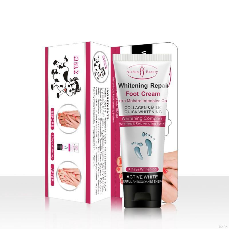 Kem dưỡng ẩm tẩy da chết làm trắng bàn chân