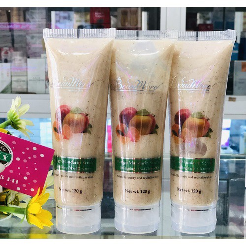 SỮA RỬA MẶT HẠT CÁT - BEAUMORE 120g