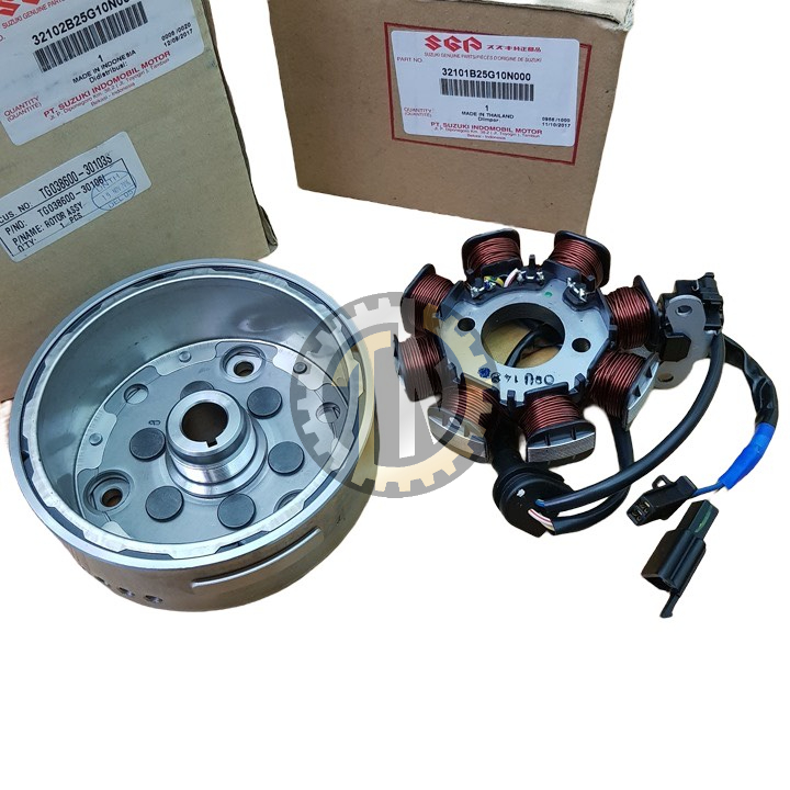 Wa lăng/ mâm lửa xe Satria/ Raider fi chính hãng Suzuki