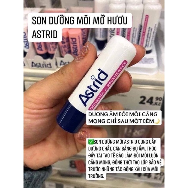 Son dưỡng mỡ hươu Astrid