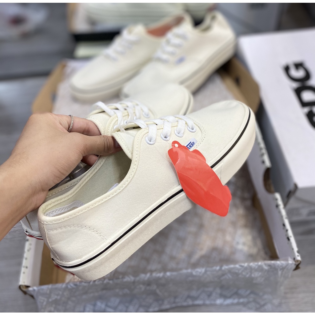 Giày Sneaker Vans Van Classic Beige|Vans Classic Màu Kem Nam Nữ