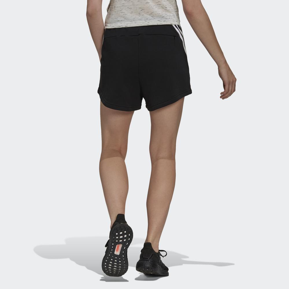 Quần Ngắn adidas Nữ adidas Sportswear Future Icons 3-Stripes Shorts Màu đen GU9690