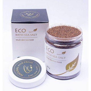 Muối tắm bé thảo dược eco gold 370g - Muối tắm eco gold sinh dược, hết rôm sảy, mề day, mẩn ngứa - Muối tắm bé eco