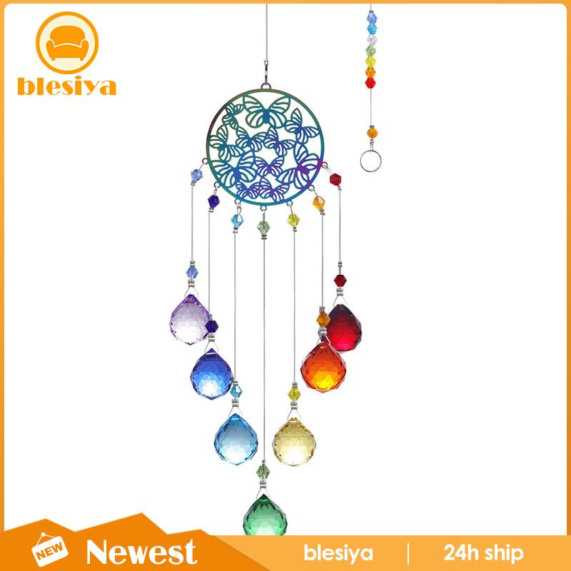 Chuông Gió Pha Lê Treo Trang Trí Sân Vườn