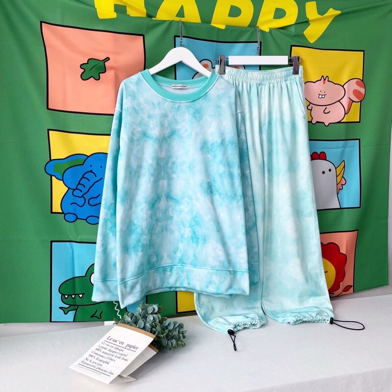 Áo Hoodie_Sweater Loang Cloud Basic Ảnh Thật