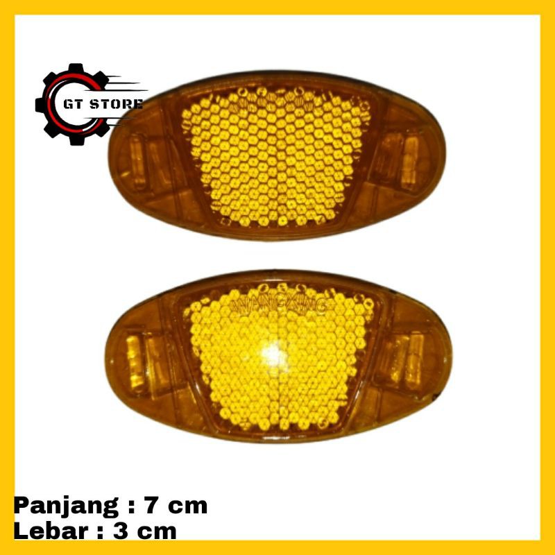 Căm Xe Đạp Phản Quang Hình Oval Chất Lượng Cao