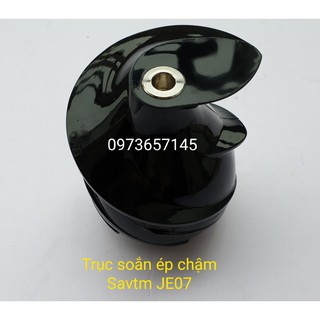 Lưỡi ép - trục soắn máy ép chậm savtm je07 có bánh răng