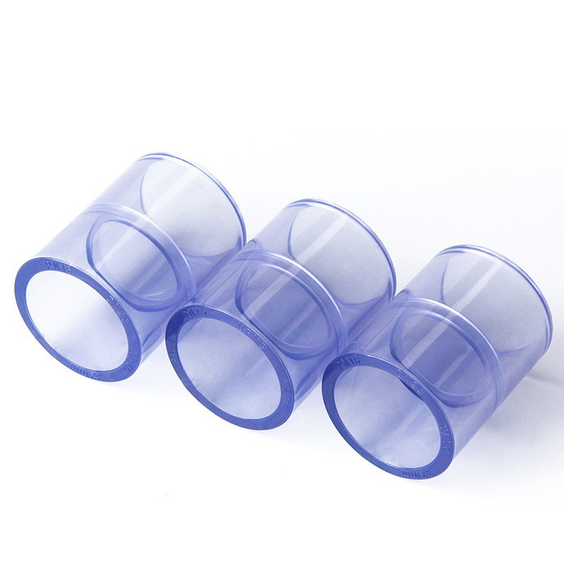 Đầu Nối Ống Nước Bằng Nhựa Pvc Trong Suốt Đường Kính 20-40mm