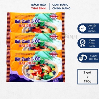 Combo 3 gói Bột Canh I-Ốt Hải Châu 190g