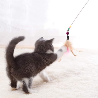 😻[RẺ VÔ ĐỊCH]😻 GẬY MÈO GẮN LÔNG VŨ