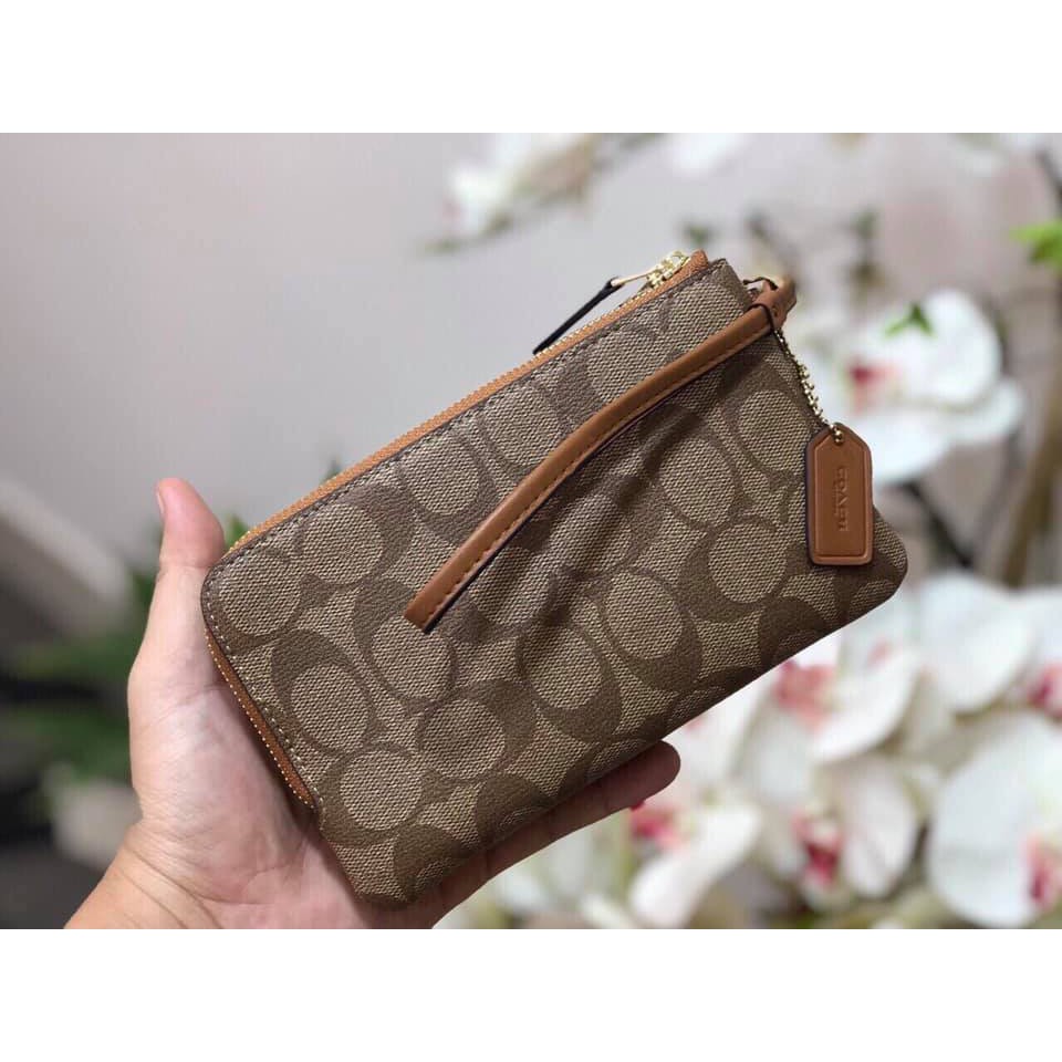 Ví Coach mini 2 ngăn chuẩn ath