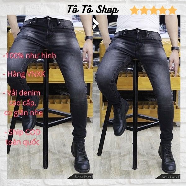 Quần Jean Nam Đẹp ❤️FREESHIP❤️ Quần Bò Nam Mẫu Mới Chất Liệu Denim Cao Cấp Thời Trang Chuẩn Hàng Shop Tô Tồ Shop - QJN42 | WebRaoVat - webraovat.net.vn