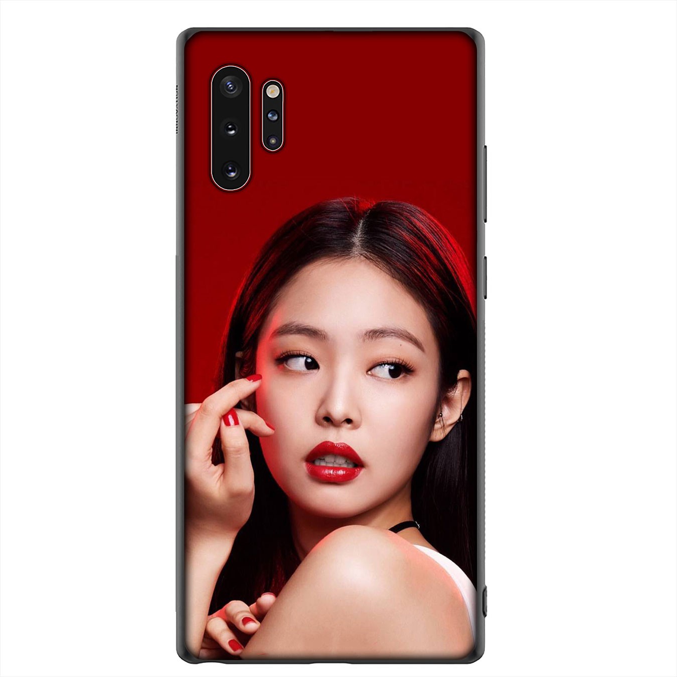 Samsung Galaxy S9 S10 S20 FE Ultra Plus Lite S20+ S9+ S10+ S20Plus Casing Soft Silicone Phone Case BLACKPINK JENNIE LISA JISOO Cover