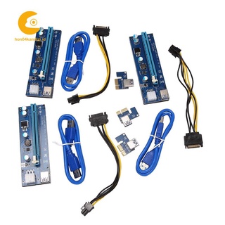 Bộ 6 Card Đồ Họa PCI-E 1X Sang USB 3.0