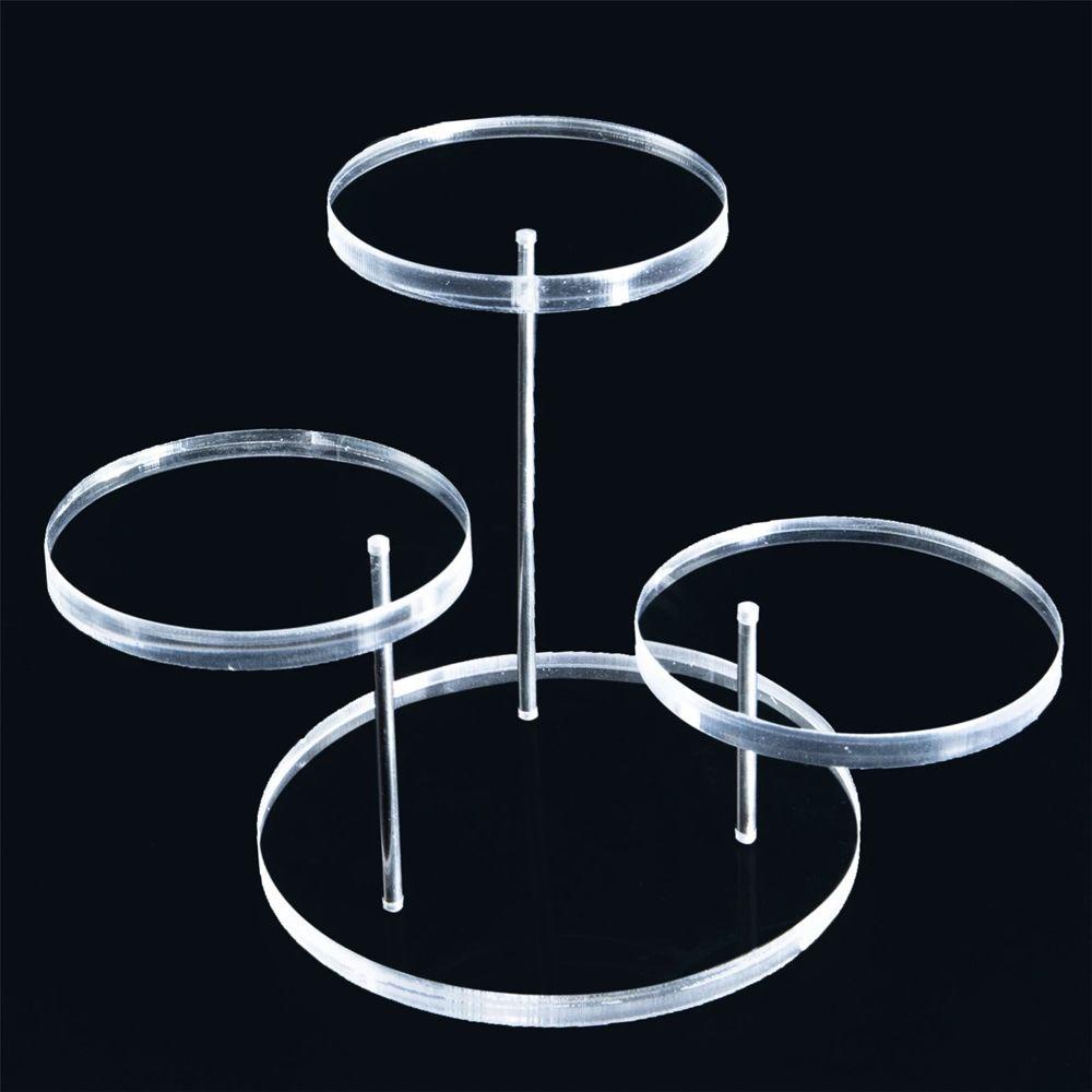 Giá Đỡ Trưng Bày Trang Sức Bằng Acrylic Trong Suốt Phong Cách Vintage Thanh Lịch Ốp