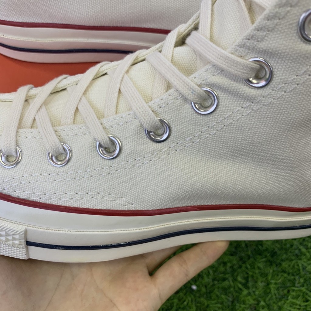 [GIÀY ĐẸP] Giày Converse_Trắng kem cao cổ Sneaker Nam Nữ