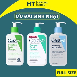 Sữa Rửa Mặt Dịu Nhẹ Cerave Dành Cho Da Dầu, Da Khô - Hoàng Thanh Cosmetics