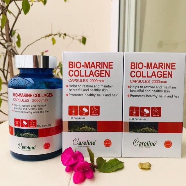 Viên uống đẹp da Collagen hàm lượng cao thủy sinh Bio Marine Collagen