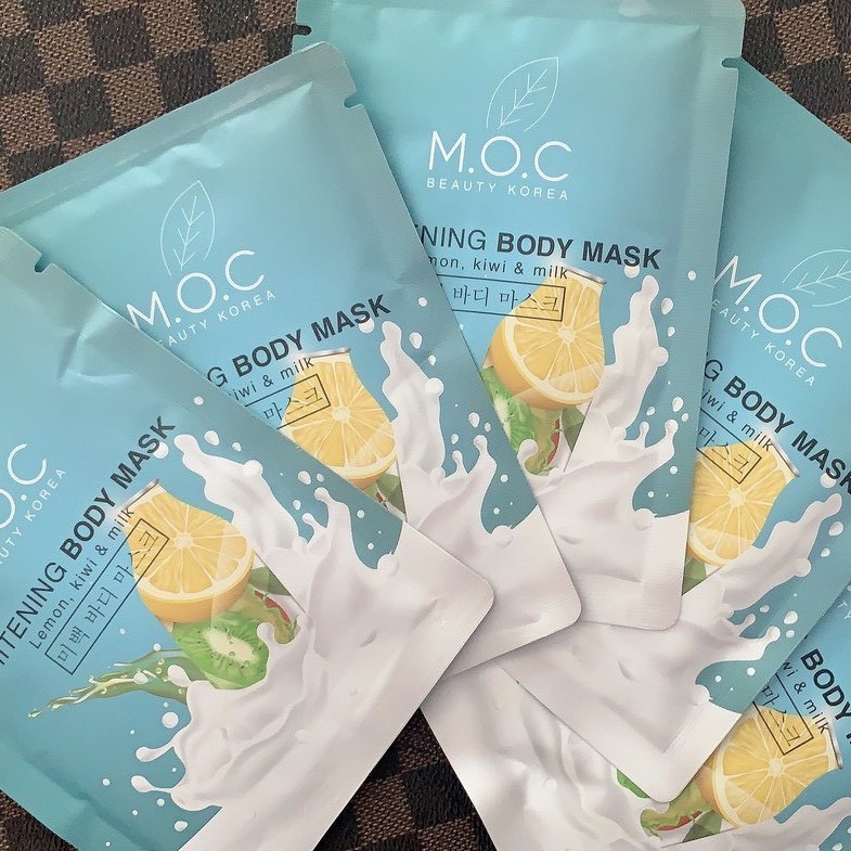 Ủ Tắm Trắng Body Mộc ( Lemon, kiwi, Milk) - M.O.C KOREA