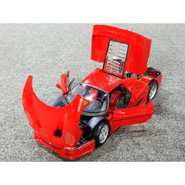 Xe Mô Hình Ferrari F50 tỉ lệ 1:18 Hãng Bburago sản xuất . Màu Đỏ