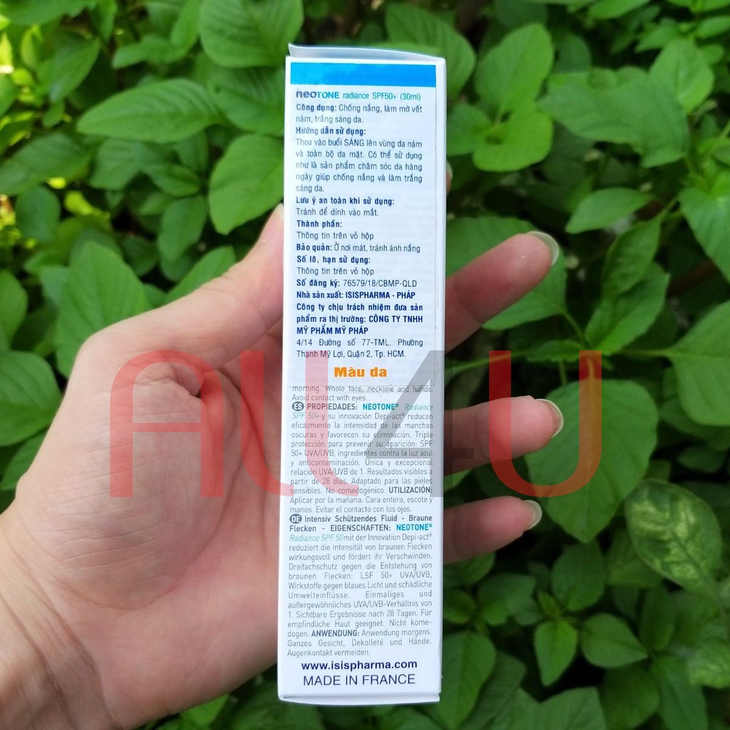 [CHÍNH HÃNG CÓ TEM] ISIS Pharma Neotone Radiance SPF50+ 30mL - Kem Dưỡng Trắng Da Kết Hợp Với Chống Nắng. | BigBuy360 - bigbuy360.vn