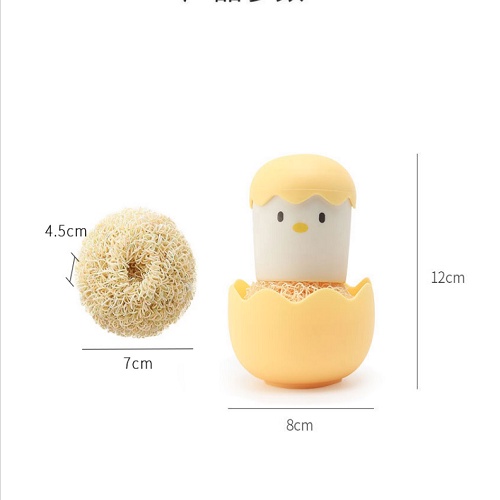 Rửa chén hình con gà, cute hết nấc