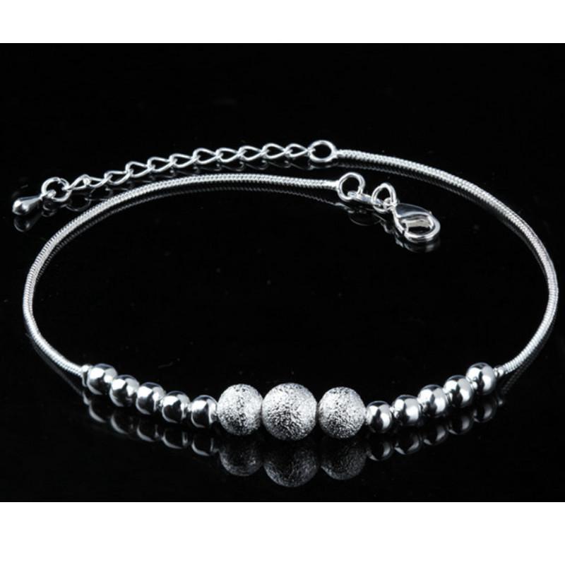 Lắc Chân Bạc 925 Thanh Lịch