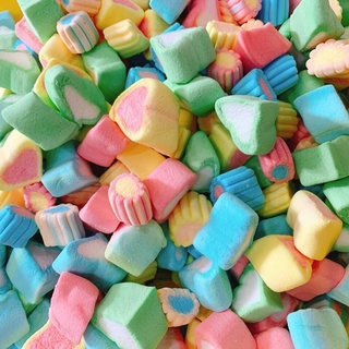 Lon 250gr Kẹo Bông Marshmallow