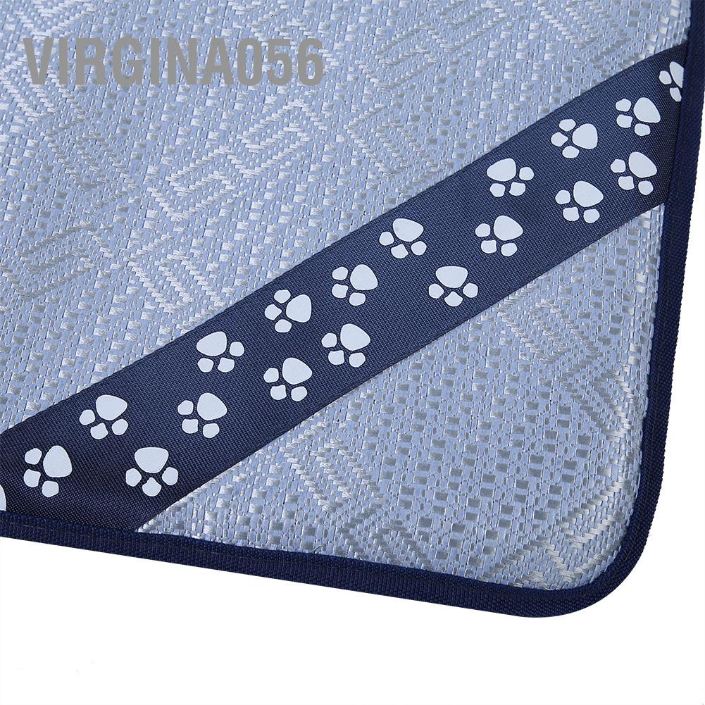 Virgina056 Virgina056 Tấm đệm làm mát mùa hè cho chó cưng băng dành mèo nhỏ vừa lớn