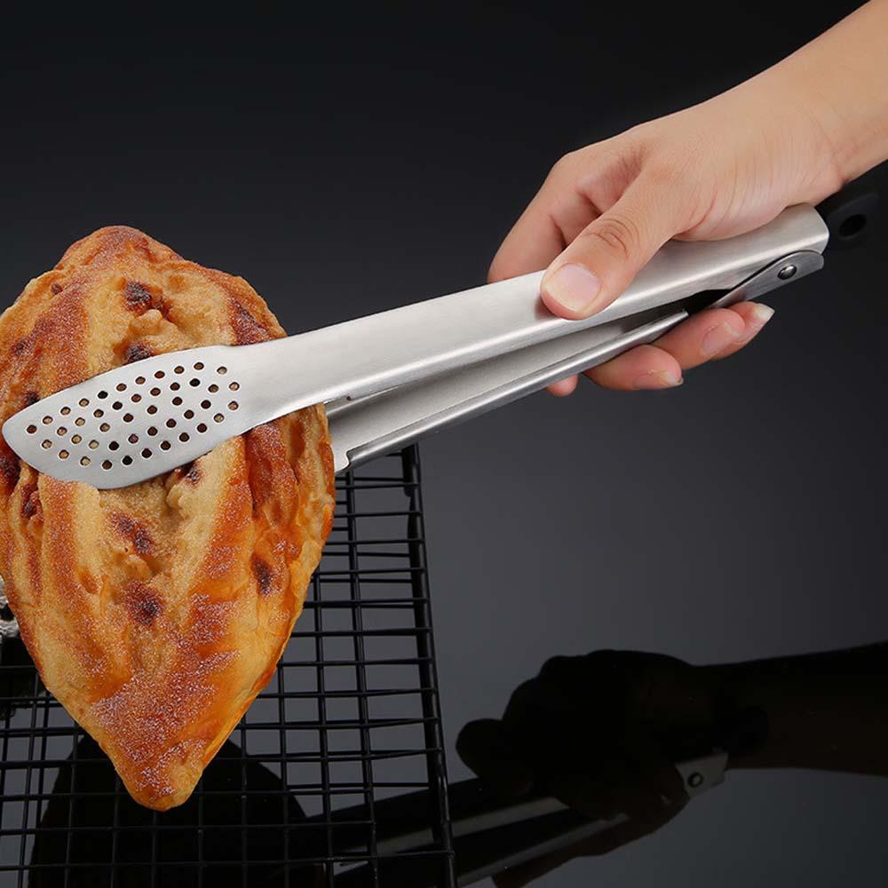 [COD] Kẹp Gắp Thức Ăn Bằng Thép Không Gỉ 18 / 8 Tiện Lợi Cho Nhà Hàng